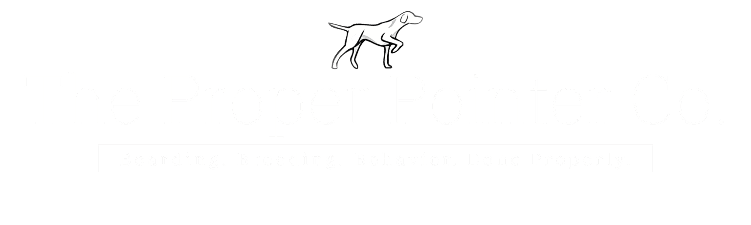 The Proper Pointer Logo-White